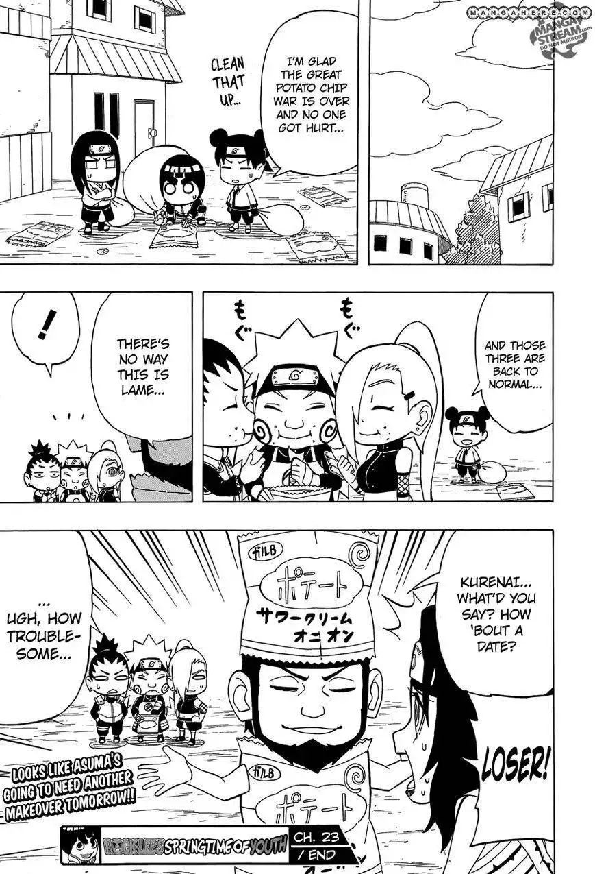 Rock Lee's Springtime of Youth Chapter 23 28